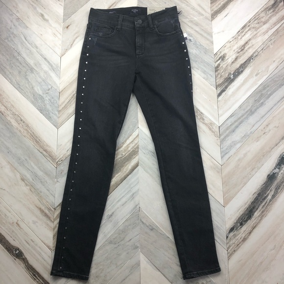 jeans with studs down the side